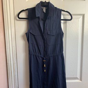 HM Navy Blue Dress